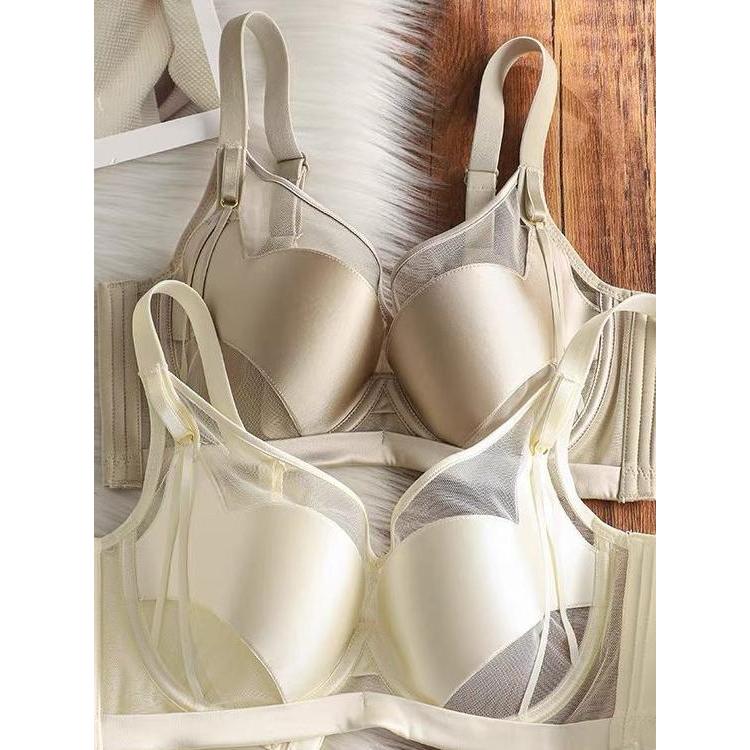 Áo ngực nữ có khung có thể điều chỉnh chống chảy xệ Satin mỏng gợi cảm