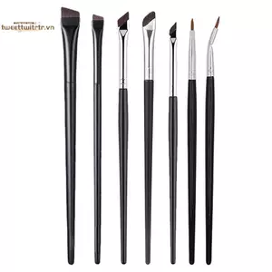 TRTR Brow Contour Cọ Trang Điểm Lông Mày Bút Kẻ Mắt Bàn Chải Chuyên Nghiệp Siêu Mỏng Góc Lót Bàn Chải Mắt Dụng Cụ Trang Điểm VN