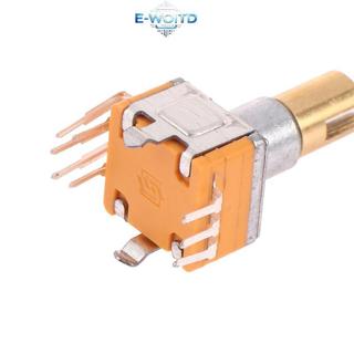 E-WOITD EC110701Bộ mã hóa quay trục hai trục N2B có công tắc nút nhấn Xoay 360 độ 30 vị trí 15 tay cầm xung E-WOITD