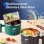Bát Canh Thái Lớn 1000ml, Bát Ramen, Hộp Cơm Trưa, Bát Ngũ Cốc Cho Gia Đình, Nhà Bếp, Cắm Trại Đen