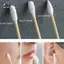 500 Chiếc Hộp Mỹ Phẩm Dùng Một Lần Cotton Hai Đầu Cotton Swab Nữ Trang Điểm Bông Buds Cho Gỗ Sti Mũi Tai Dụng Cụ Làm Sạch Mới