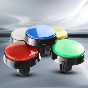 Btsg Nút phẳng có gắn Microswitch Cài đặt nhanh cho thiết bị điện tử và cơ khí Truy cập cần điều khiển chơi game