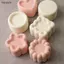 Khuôn Mousse silicon hình trái tim / ngôi sao / tròn / vuông bigapple cho bánh & sô cô la DIY RDG