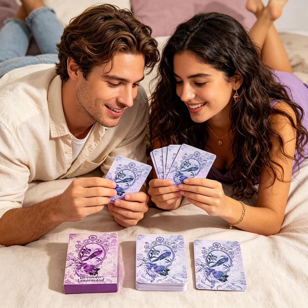 Oải Hương Lenormand Oracle Cards Trò Chơi Giải Trí Bán Chạy Cho Gia Đình Tập Hợp 39 Tờ sonlekvn