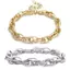 < Honeyba > Punk Phóng Đại Kim Loại Nặng Thi Chain Choker Nelace Nữ Goth Món Quà Trang Sức Đẹp