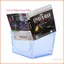 Trò chơi dung lượng ngôi sao Lưu trữ đĩa cho Ốp lưng Hộp DVD màu xanh trong suốt Hộp đựng thay thế nắp có thể tháo rời