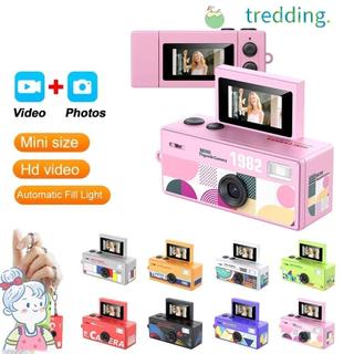 TREDDING491 Móc khóa Máy ảnh ngón tay cái, Túi cổ điển Charm Máy ảnh kỹ thuật số, Quà tặng Màn hình lật có ghi Video Móc khóa máy ảnh ngón tay cái Mini
