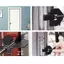 PNPIA- Door Lo Security cho du lịch | Nút chặn cửa di động hạng nặng | Thiết bị gây nhiễu cửa khách sạn An ninh gia đình Lo chốt Thiết bị cách ly