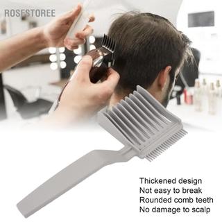 Rosestoree Cắt Tóc Bấm Lược Nhẹ Công Thái Tròn Răng Chuyên Nghiệp Làm Dày Đầu Dẹt Kiểu Tóc Cho Salon Tóc