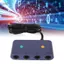 Guansfs Bộ Chuyển Đổi Dành Cho Wii U Và PC 3 Trong 1 Cắm Chơi Bộ Chuyển Đổi Bộ Điều Khiển Trò Chơi Hỗ Trợ Chức Năng Turbo Boost Với ​​Cáp Dài 150Cm