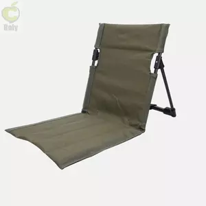 Ghế cắm trại có thể gập lại ROLY, Đệm tựa lưng nhẹ Ghế thư giãn ngoài trời, Hỗ trợ lưng bằng vải hữu ích Ghế lười cắm trại Công viên sân vườn dã ngoại