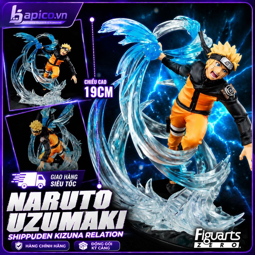 Mô Hình Naruto Uzumaki Figuarts Zero Kizuna Relation PVC Cao Cấp ...