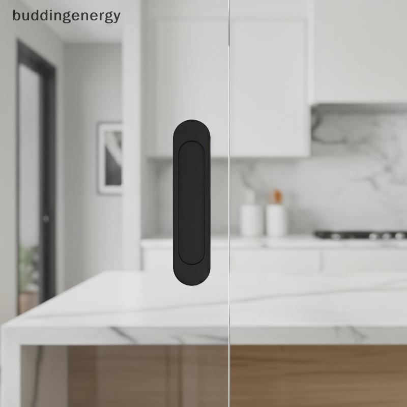 {BUDDI} Tay nắm cửa trượt tự dính Hợp kim nhôm Không cần đục lỗ An toàn cho tủ cửa sổ nhà bếp gia đình {buddingenergy}