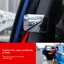 LACYESUK 2 chiếc 360° Gương chiếu hậu vuông có thể xoay được, Thiết kế hình vuông Gương điểm mù ô tô góc rộng có thể điều chỉnh, Thiết kế góc rộng Gương chiếu hậu phụ trợ tự động