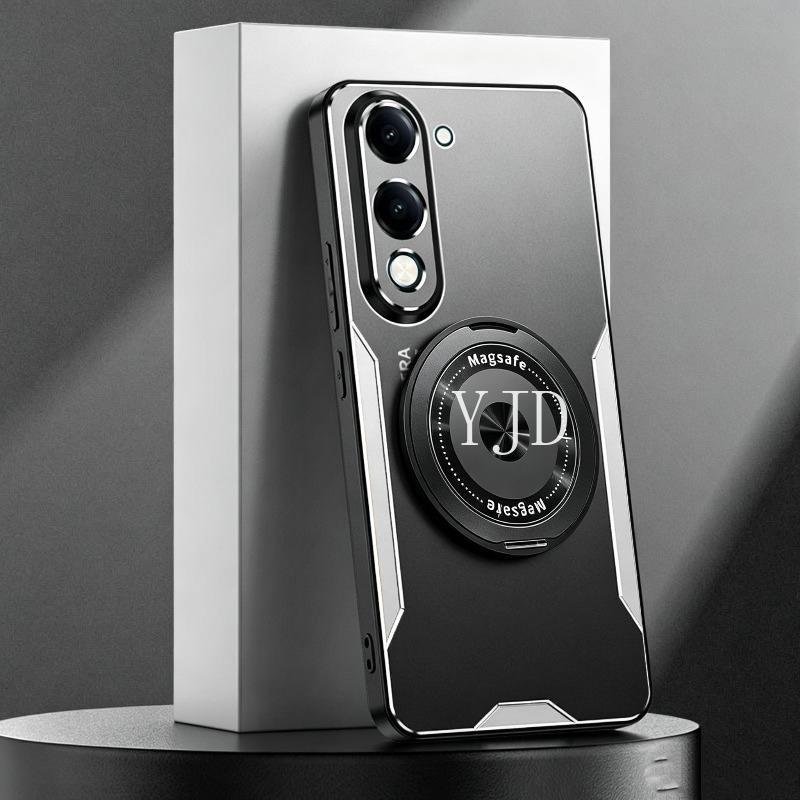 Ốp Lưng Samsung Galaxy A57 A37 A27 A17 A07 Hợp Kim Nhôm Kim Loại 360° Ốp điện thoại chống rơi giá đỡ xoay