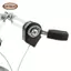 1 Cặp 3x6 / 3x7 Tốc Độ Thumb-tap Xe Đạp Sang Số Đòn Bẩy Derailleur Phần Argenteo