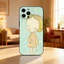 TP-2 Ốp Điện Thoại Y-Yoshitomo Nara Dễ Thương Cho iPhone17,16,15,13,12 Plus, Max Mềm Silicone Đen Cover