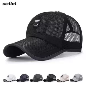Mũ bóng chày SMILE, Mũ bóng chày đóng cửa Snapback thoáng khí, Mũ chống nắng thời trang mùa hè