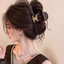 Kẹp Cá Mập Chữ Kim Loại Mẫu Mới – Kẹp Chữ U Siêu Bền, Kẹp Tóc Dày, Thiết Kế Đơn Giản Thời Trang Hàn Quốc