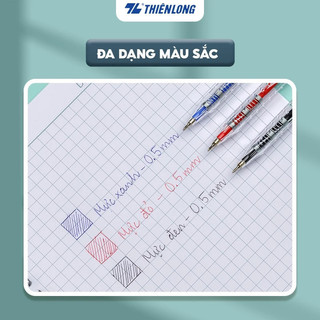 Hộp 20 Cây Bút Bi Thiên Long TL-089 0.5mm – Viết Êm, Nét Nhỏ, Mực Đều