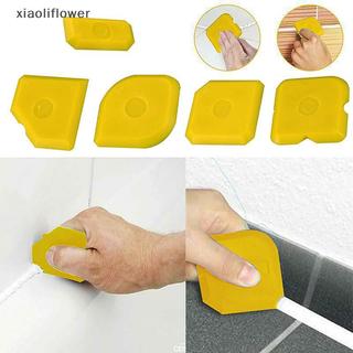 [XIA] Bộ 5 dụng cụ cạo vữa, làm mịn silicone, thìa vệ sinh chất bịt kín [VN]