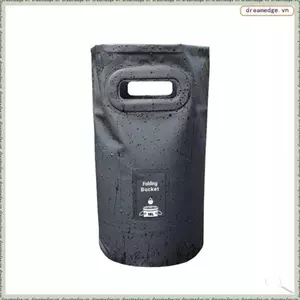 Thùng đựng nước gấp gọn 15L tiện lợi cho cắm trại, câu cá và du lịch