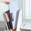 Thư mục kẹp BEABOUT A4, 360° Thư mục tập tin kẹp đôi có thể xoay được, Clipboard chống nước đa chức năng bền bỉ Văn phòng trường học