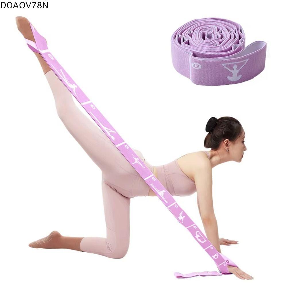 Dây đeo kháng lực Yoga Pilates DOAOV78N từ Nylon, thiết bị đa chức năng cho tập luyện tại nhà