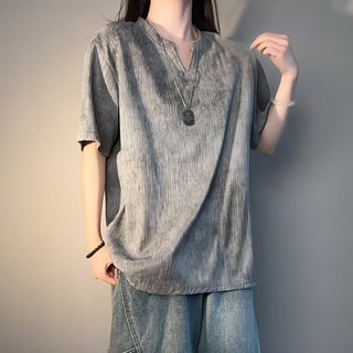 Dịch Chu Dịch Áo Thun Cổ Điển Cho Nam và Nữ, Có Dây Buộc Hai Mảnh