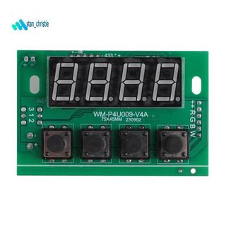 Bộ phận sửa chữa đèn xanh Bộ phận đèn xanh RGBW 4 màu Bo mạch chủ Led Par Lights 54X3W 36X3W Phụ tùng sửa chữa