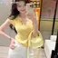 Áo Thun Mùa Hè Màu Sắc Đa Dạng, Cổ Thun và Nút Nửa Mở