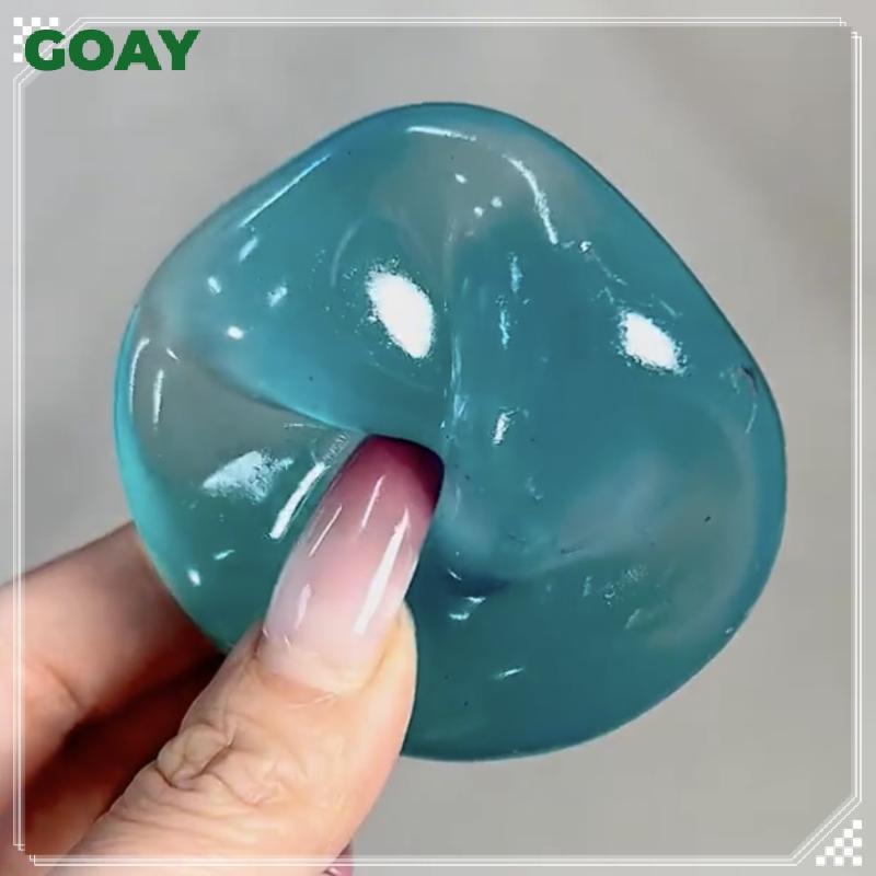 GOAY 1 Cái Chống Căng Thẳng Cảm Giác Fidgets Squishy Đồ Chơi Mềm Mô Phỏng Trong Suốt Màu Xanh Maltose Chậm Đàn Hồi Đồ Chơi VN