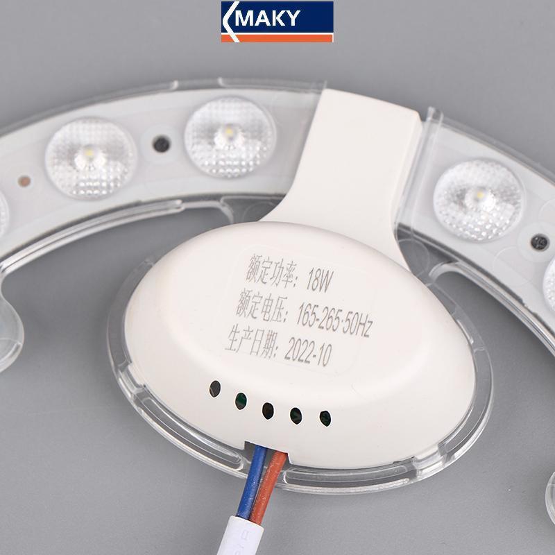 MAKY LED Vòng PANEL Vòng Tròn Ánh Sáng 12W 18W 24W 36W Bảng Trần Đèn Bảng Đèn blubs Tròn Thay Thế Bảng VN