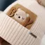 mũ cho bé []Bộ Mũ Len Gấu Kèm Khăn Quàng Cổ Cho Bé Siêu Ấm Cực Xinh Phong Cách Hàn Quốc