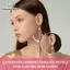 Miếng dán earlobe trong suốt Tweeduj - 10-500 miếng, bảo vệ chống căng thẳng từ bông tai nặng
