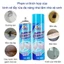 Chai Xịt Vệ Sinh Bọt Tuyết Phòng Tắm Bathroom Cleaner Siêu Sạch - Dung Tích 500ML