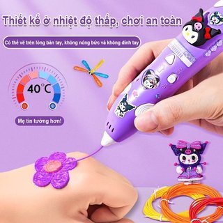 Bút 3D Sạc Nhiệt Thấp PCL Bút Vẽ Trẻ Em Sáng Tạo Mô Hình Nghệ Thuật Đồ Chơi Loại C Sạc