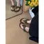 TT Casual Buckle Flip-Flops Flip-Flops Nữ Đế Mềm Đế Không Mệt Mỏi Đi Biển Dép Da Mờ