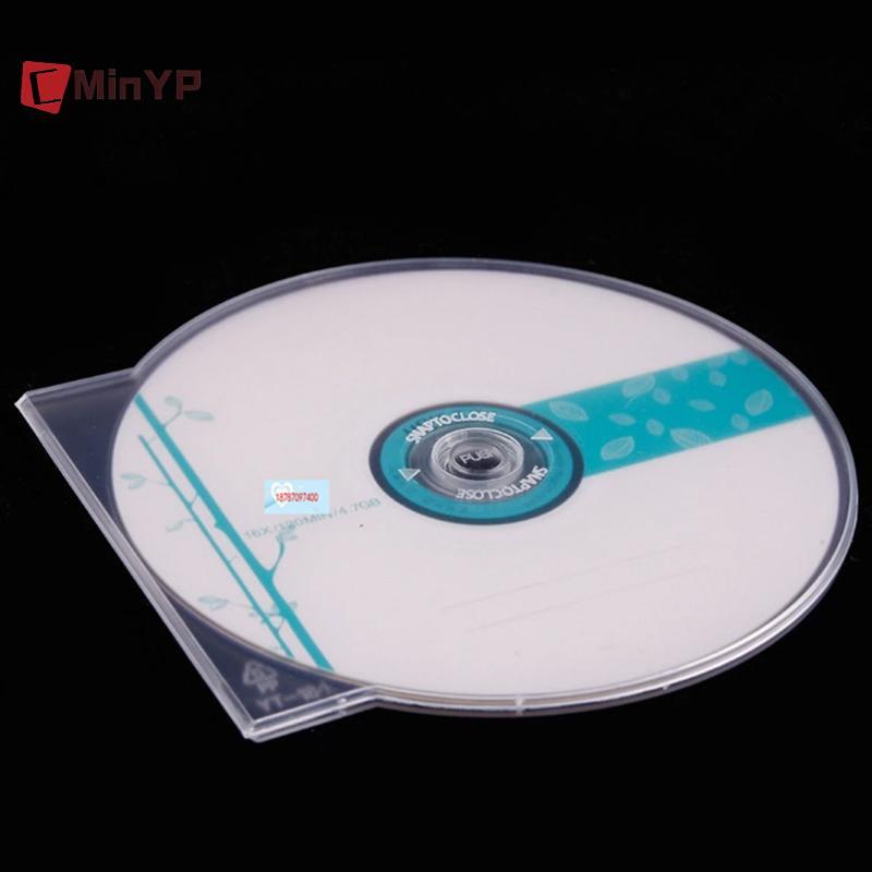 CMinYP 1 / 3 Chiếc Nhựa Trong Suốt Đơn Mảnh Đĩa Tròn Hộp CD CD Thiên Tính CD DVD Hộp Đĩa Đĩa Hộp Bảo Quản Vinh Quang