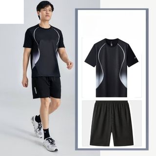 Đồ Bộ Quần Áo Thể Thao Nam Mùa Hè Chất Thun Lạnh Co Giãn 4 Chiều Gía rẻ  013