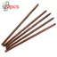 Kẹp tóc gỗ mun khắc truyền thống - Bộ 10 chiếc phong cách retro