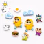 Set Charm Shin Áo Mưa Vàng Cute Hoạt Hình Dễ Thương Gắn Dép Crocs Trang Trí DIY Mini Xinh Xắn Năng Động Hot Trend 2026