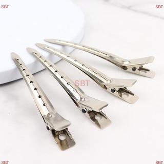 [SB] 10 Kẹp chăm sóc thép không gỉ cho dụng cụ làm tóc, kẹp cắt, kẹp mới