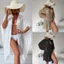 CQCJ Rời Cardigan, Sarong Chống Nắng Người Phụ Nữ Bikini Che Phủ, Đồ Bơi Thời Trang Chắc Chắn Mùa Hè