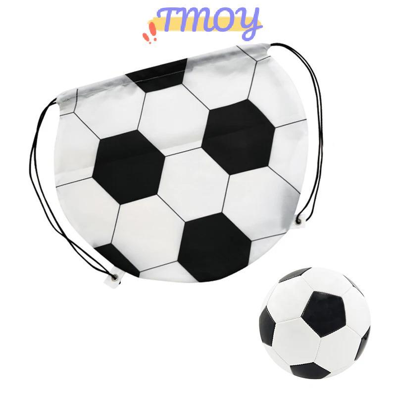 TMOY 210D Di Động Polyester Bóng Rổ Dây Rút Túi Đeo Vai Bapa Bóng Đá Bóng Bầu Dục Lưu Trữ Túi Thể Thao Thể Thao Ngoài Trời Du Lịch TMOY