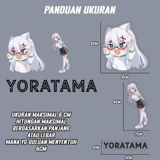 Gantungan Kunci Wis'adel  Arknights, Keychain Anime Lucu