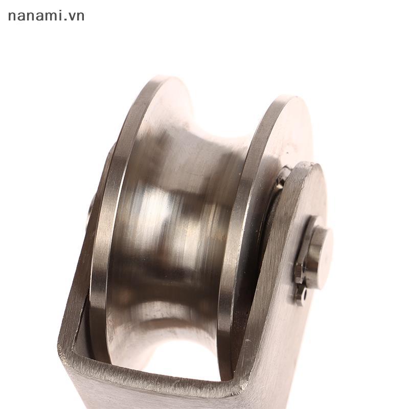 [nanami] Vòng bi bánh xe ròng rọc thép không gỉ chịu lực nặng 48mm đường kính