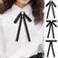 AqToCna Nơ Trâm Vải Thắt Huy Hiệu Mourning Corsage Pin Tie Áo Nơ Trâm Áo Sơ Mi Áo Len Neline Phụ Kiện AqToCna