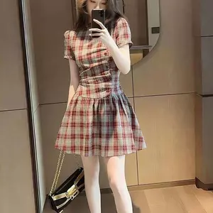 Váy hâm mộ nữ thần nổi tiếng sang trọng kiểu Pháp Cao cấp tinh tế Đơn giản tinh tế Tinh tế Decent Thời trang Tất cả @ -