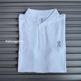[Readystock] Áo thun cổ điển có logo cao su và cổ áo chất lượng cao, Áo polo nam siêu cao cấp